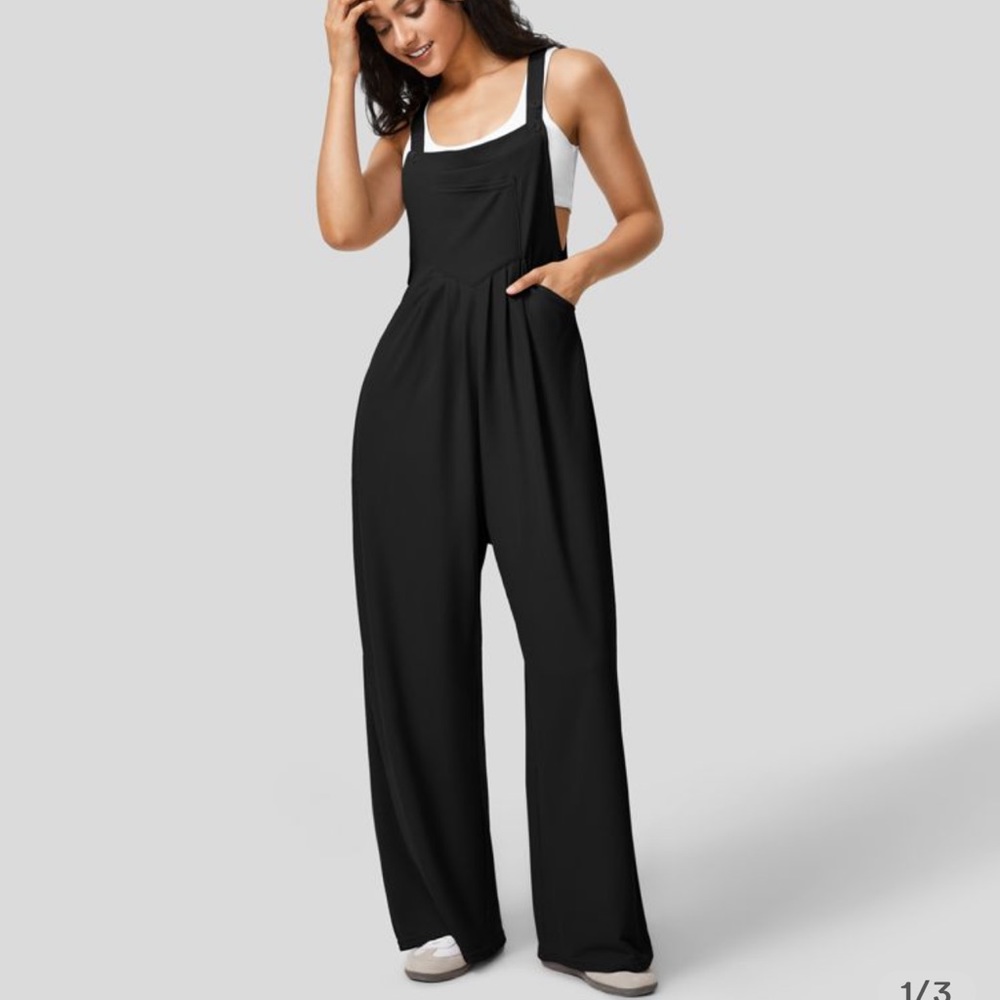 Black Halara jumpsuit